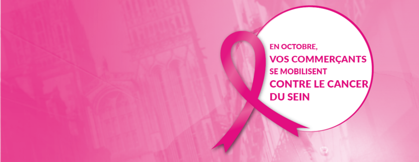 Octobre rose : Les commerçants se mobilisent contre le cancer du sein