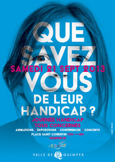 L'affiche de Handicap, tous concernés !